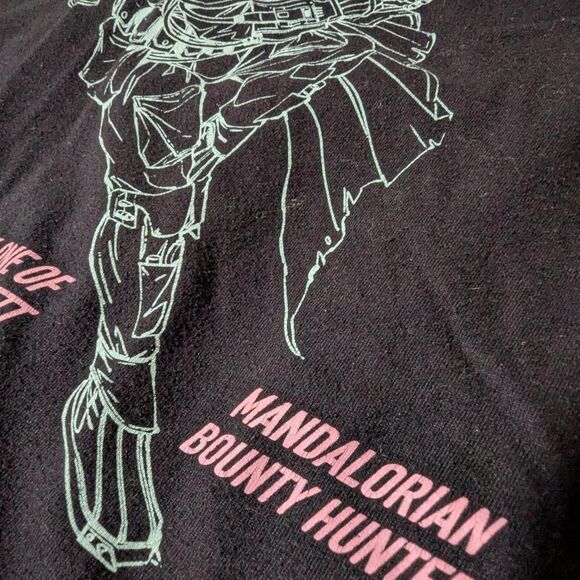 Star Wars Men's small mandalorian boba Fett T-shirt and Shorts set - Picture 3 of 5